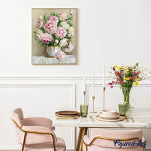 Carica l'immagine nel visualizzatore di Gallery, Diamond Painting - Bouquet Di Peonie