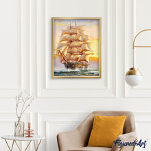 Carica l'immagine nel visualizzatore di Gallery, Diamond Painting - Galeone