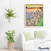 Carica l'immagine nel visualizzatore di Gallery, Diamond Painting - Margherite Vicino Al Lago