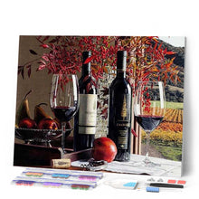 Carica l'immagine nel visualizzatore di Gallery, Diamond Painting - Vino Rosso