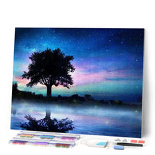 Carica l'immagine nel visualizzatore di Gallery, Diamond Painting - Albero Nella Notte