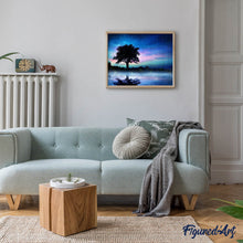 Carica l'immagine nel visualizzatore di Gallery, Diamond Painting - Albero Nella Notte