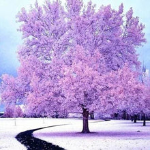 Carica l'immagine nel visualizzatore di Gallery, Diamond Painting - Albero Rosa Nella Neve