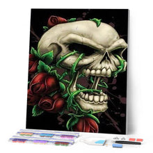 Carica l'immagine nel visualizzatore di Gallery, Diamond Painting - Teschio Spaventoso