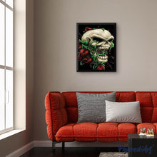Carica l'immagine nel visualizzatore di Gallery, Diamond Painting - Teschio Spaventoso