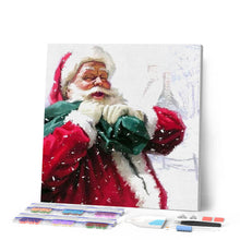 Carica l'immagine nel visualizzatore di Gallery, Diamond Painting - Il Giorno Felice Di Babbo Natale