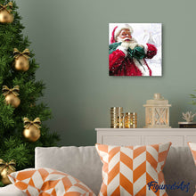 Carica l'immagine nel visualizzatore di Gallery, Diamond Painting - Il Giorno Felice Di Babbo Natale