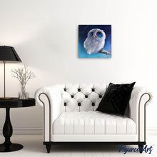 Carica l'immagine nel visualizzatore di Gallery, Diamond Painting - Gufo Bianco Su Un Ramo
