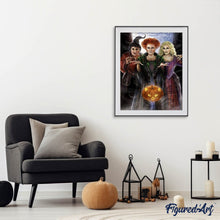 Carica l'immagine nel visualizzatore di Gallery, Diamond Painting - Streghe Di Halloween