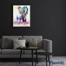 Carica l'immagine nel visualizzatore di Gallery, Diamond Painting - Elefante E Vitello