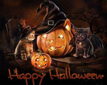 Carica l'immagine nel visualizzatore di Gallery, Diamond Painting - Felice Halloween
