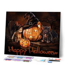 Carica l'immagine nel visualizzatore di Gallery, Diamond Painting - Felice Halloween