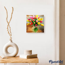 Carica l'immagine nel visualizzatore di Gallery, Diamond Painting - Bouquet Di Tulipani