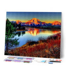 Carica l'immagine nel visualizzatore di Gallery, Diamond Painting - Lago Di Montagna