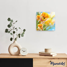 Carica l'immagine nel visualizzatore di Gallery, Diamond Painting - Tulipani Gialli