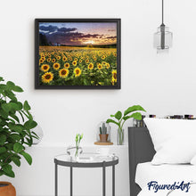 Carica l'immagine nel visualizzatore di Gallery, Diamond Painting - Campo Di Girasoli