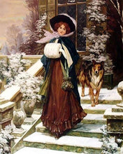 Carica l'immagine nel visualizzatore di Gallery, Diamond Painting - La Donna E Il Suo Cane