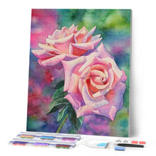 Carica l'immagine nel visualizzatore di Gallery, Diamond Painting - Rose In Fiore
