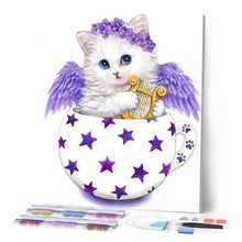 Carica l'immagine nel visualizzatore di Gallery, Diamond Painting - Gattino In Una Tazza