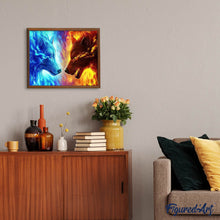 Carica l'immagine nel visualizzatore di Gallery, Diamond Painting - Lupi Pronti A Combattere