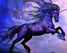 Carica l'immagine nel visualizzatore di Gallery, Diamond Painting - Unicorno Scintillante