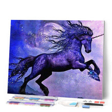 Carica l'immagine nel visualizzatore di Gallery, Diamond Painting - Unicorno Scintillante