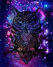 Carica l'immagine nel visualizzatore di Gallery, Diamond Painting - Gufo Nella Notte