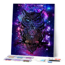 Carica l'immagine nel visualizzatore di Gallery, Diamond Painting - Gufo Nella Notte