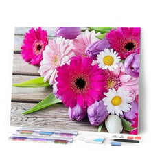 Carica l'immagine nel visualizzatore di Gallery, Diamond Painting - Margherite Colorate