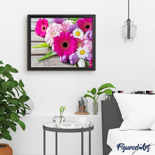Carica l'immagine nel visualizzatore di Gallery, Diamond Painting - Margherite Colorate