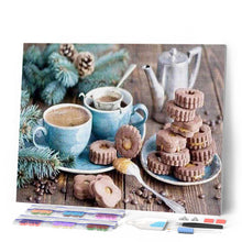Carica l'immagine nel visualizzatore di Gallery, Diamond Painting - Biscotti Al Caffè E Frollini