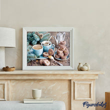 Carica l'immagine nel visualizzatore di Gallery, Diamond Painting - Biscotti Al Caffè E Frollini