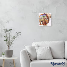 Carica l'immagine nel visualizzatore di Gallery, Diamond Painting - Paesaggio Di Elefante