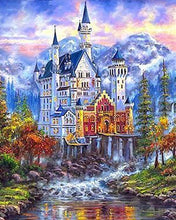 Carica l'immagine nel visualizzatore di Gallery, Diamond Painting - Il Castello In Montagna