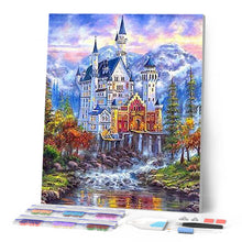 Carica l'immagine nel visualizzatore di Gallery, Diamond Painting - Il Castello In Montagna