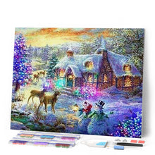 Carica l'immagine nel visualizzatore di Gallery, Diamond Painting - Cervo Vicino Alla Casa