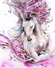Carica l'immagine nel visualizzatore di Gallery, Diamond Painting - Cavallo Rosa