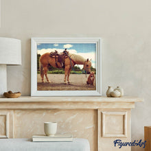 Carica l'immagine nel visualizzatore di Gallery, Diamond Painting - Cavallo E Cane