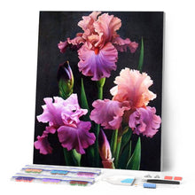 Carica l'immagine nel visualizzatore di Gallery, Diamond Painting - Iris In Fiore