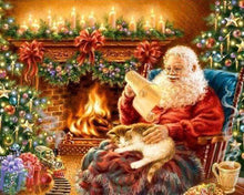 Carica l'immagine nel visualizzatore di Gallery, Diamond Painting - Lettera A Babbo Natale