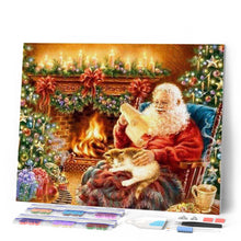 Carica l'immagine nel visualizzatore di Gallery, Diamond Painting - Lettera A Babbo Natale
