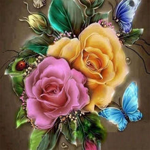 Carica l'immagine nel visualizzatore di Gallery, Diamond Painting - Rose Colorate