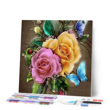 Carica l'immagine nel visualizzatore di Gallery, Diamond Painting - Rose Colorate