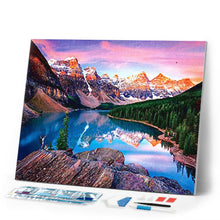 Carica l'immagine nel visualizzatore di Gallery, Diamond Painting - Riflessi sul Lago di Montagna