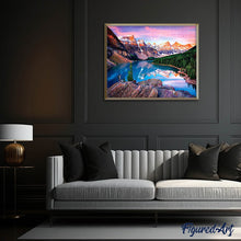 Carica l'immagine nel visualizzatore di Gallery, Diamond Painting - Riflessi sul Lago di Montagna