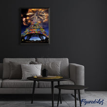 Carica l'immagine nel visualizzatore di Gallery, Diamond Painting - Fuochi d'Artificio e Torre Eiffel