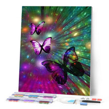 Carica l'immagine nel visualizzatore di Gallery, Diamond Painting - Volo Di Farfalle