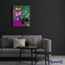 Carica l'immagine nel visualizzatore di Gallery, Diamond Painting - Volo Di Farfalle