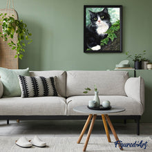 Carica l'immagine nel visualizzatore di Gallery, Diamond Painting - Gatto Sul Ramo