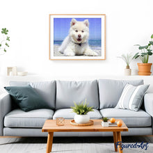 Carica l'immagine nel visualizzatore di Gallery, Diamond Painting - Cane Sulla Spiaggia